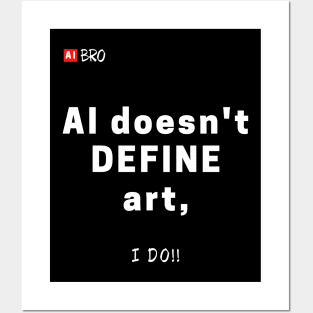 I do!/ black Posters and Art